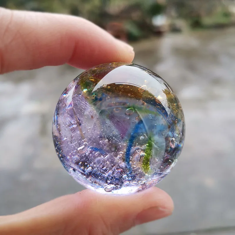 40mm Glazed Beads Ball Crystal - مراجعة Paper Weight Crystal وسعره