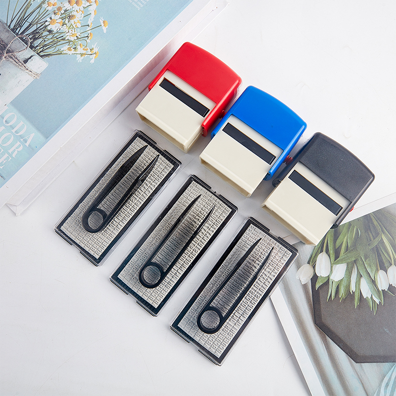 Rubber Stamp Kit DIY Custom Pe - مراجعة Rubber Date Stamp وسعره