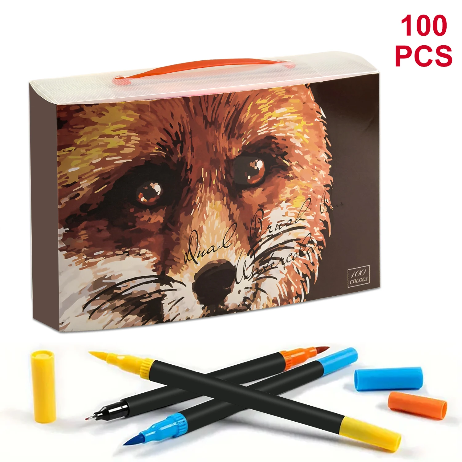 Dual Brush Pens Art Markers, 2 - مراجعة Correction Pen Fine وسعره