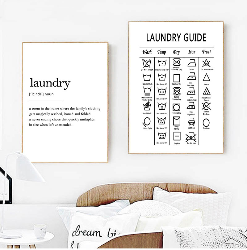 Laundry Guide Canvas Painting  - مراجعة Ink Blotter Paper وسعره