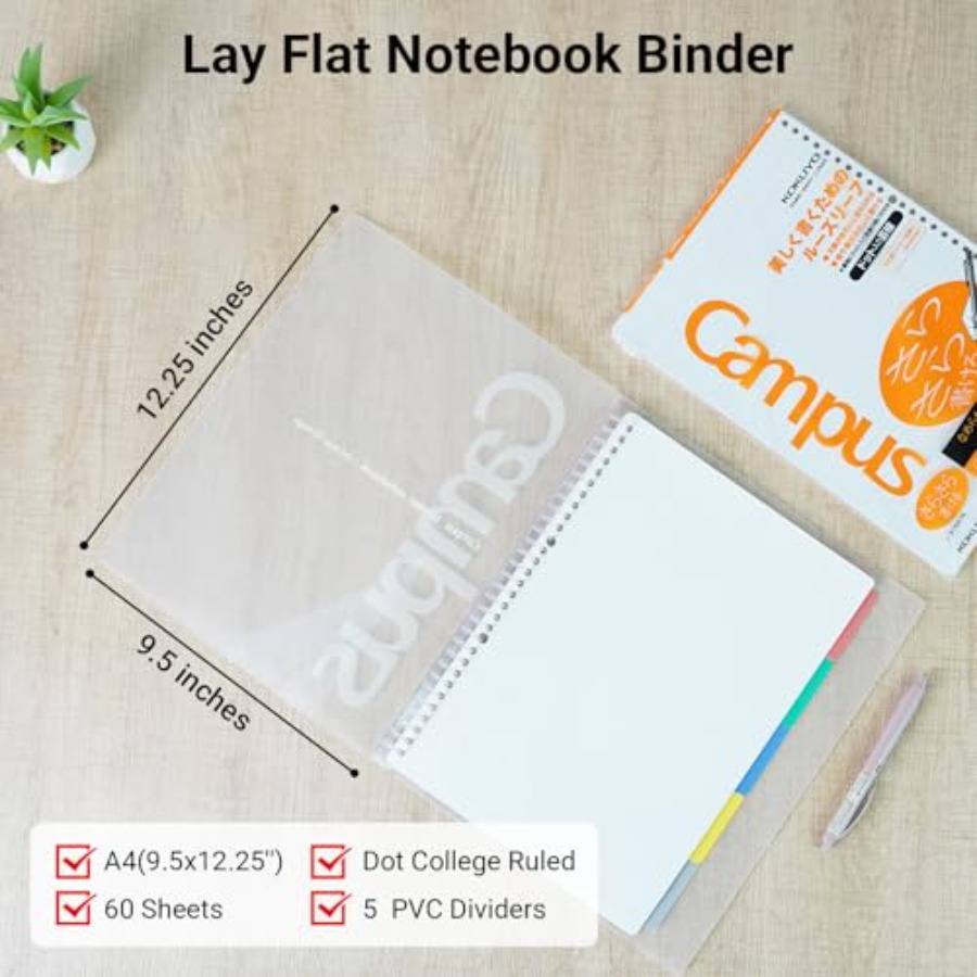 5 Subject Spiral Notebook, Cam - مراجعة Tab Divider A4 وسعره