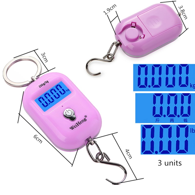 25kg/5g Mini Hook Scale Digita - مراجعة Tape Dispenser Weighted وسعره