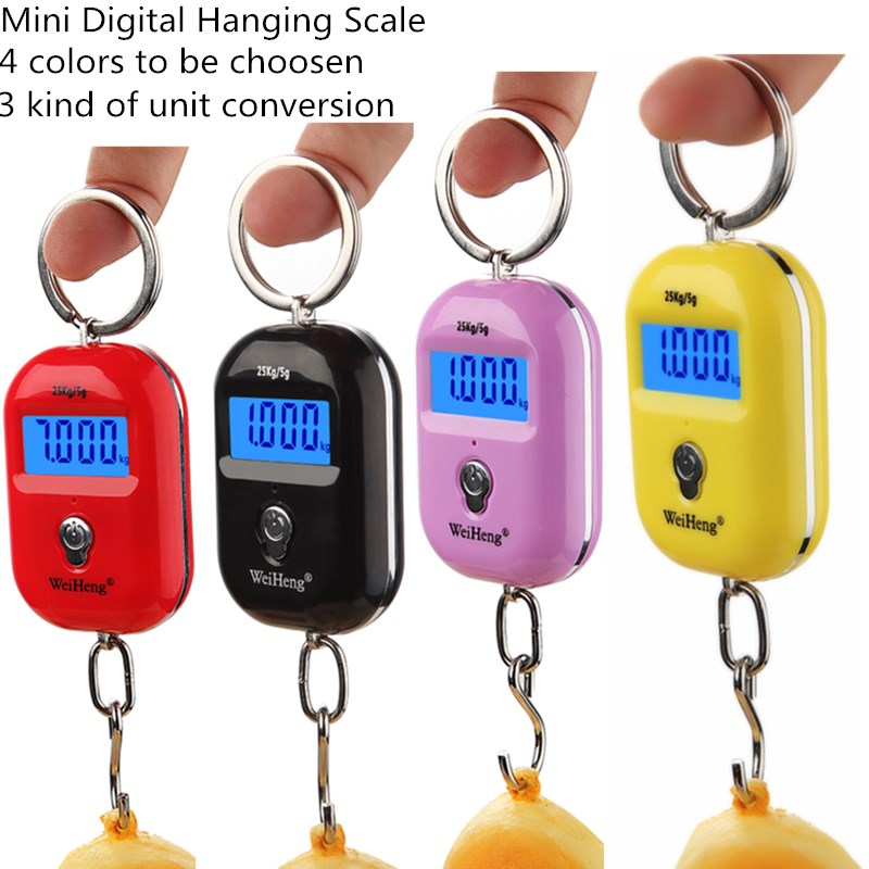 25kg/5g Mini Hook Scale Digita - مراجعة Tape Dispenser Weighted وسعره