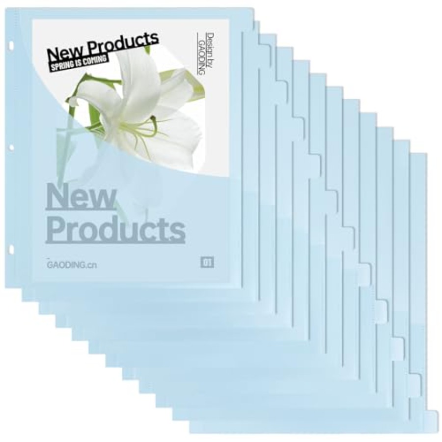A4 Binder Dividers with Pocket - مراجعة Tab Divider A4 وسعره