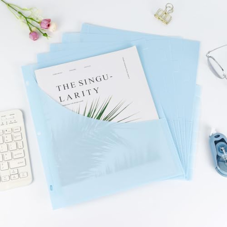 A4 Binder Dividers with Pocket - مراجعة Tab Divider A4 وسعره