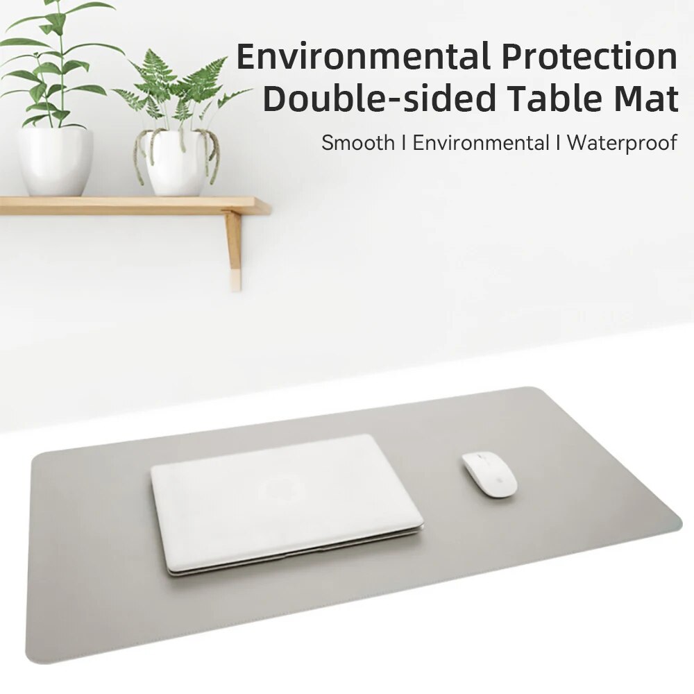1 Pcs Large Size 60*30mm Offic - مراجعة Leather Desk Pad وسعره