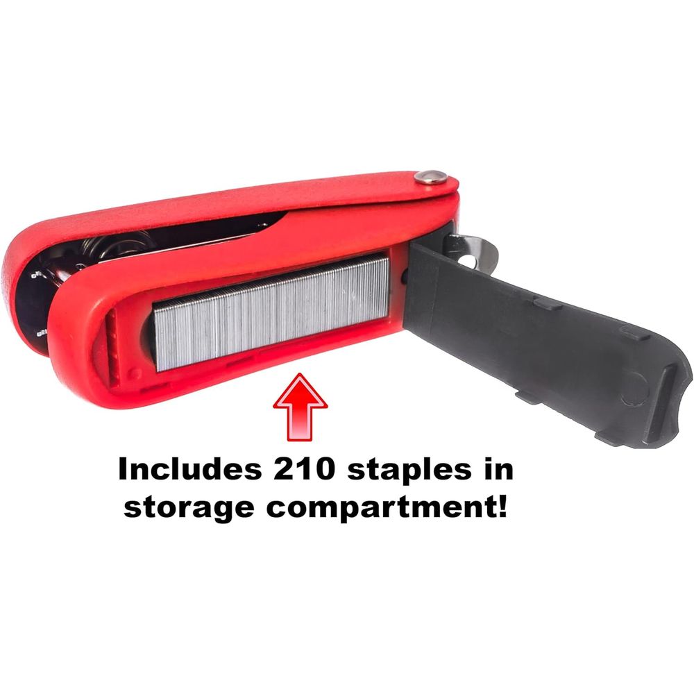 Compact, Colorful Half-Strip M - مراجعة Stapler Half Strip وسعره