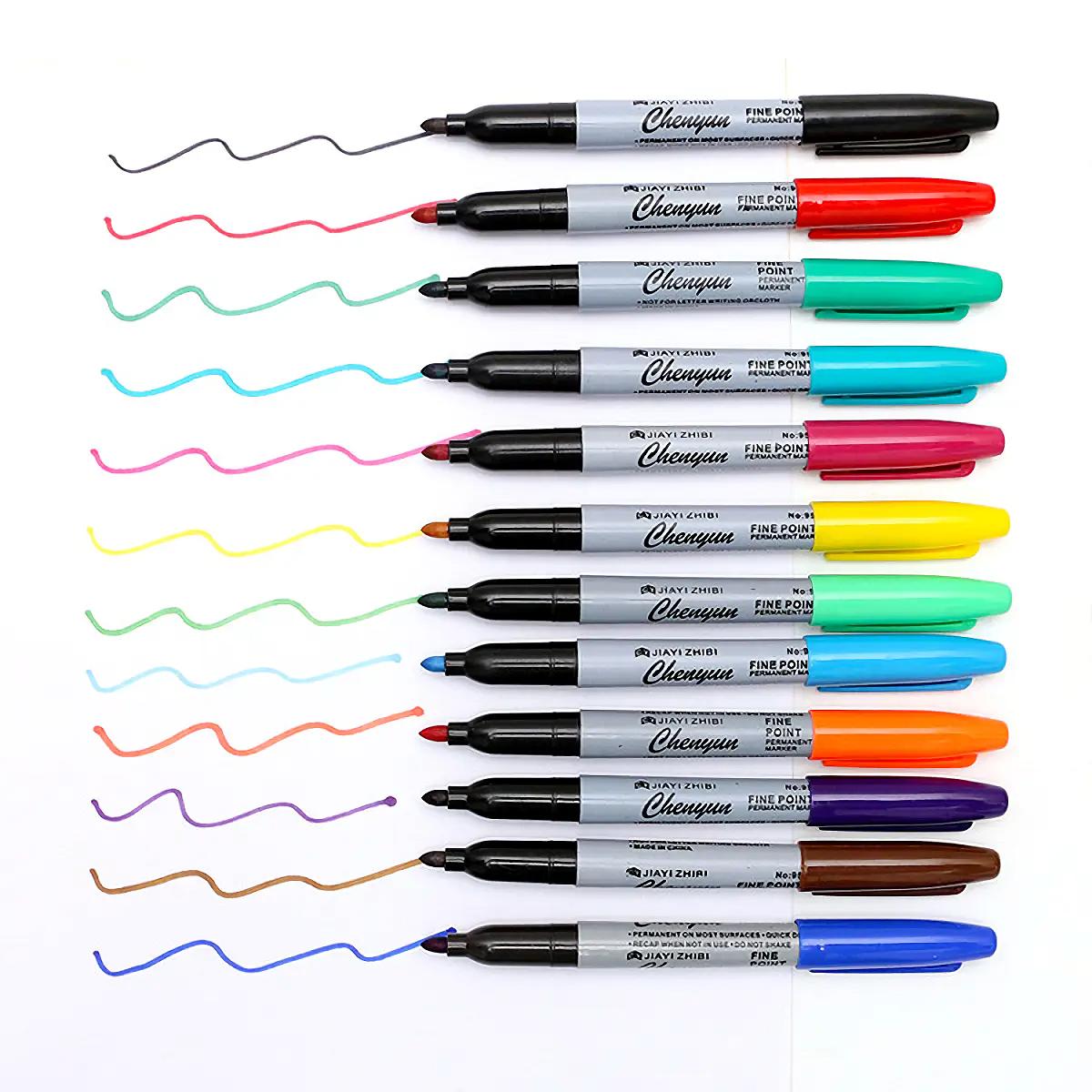 12PCS Permanent Fine Point Pen - مراجعة Correction Pen Fine وسعره
