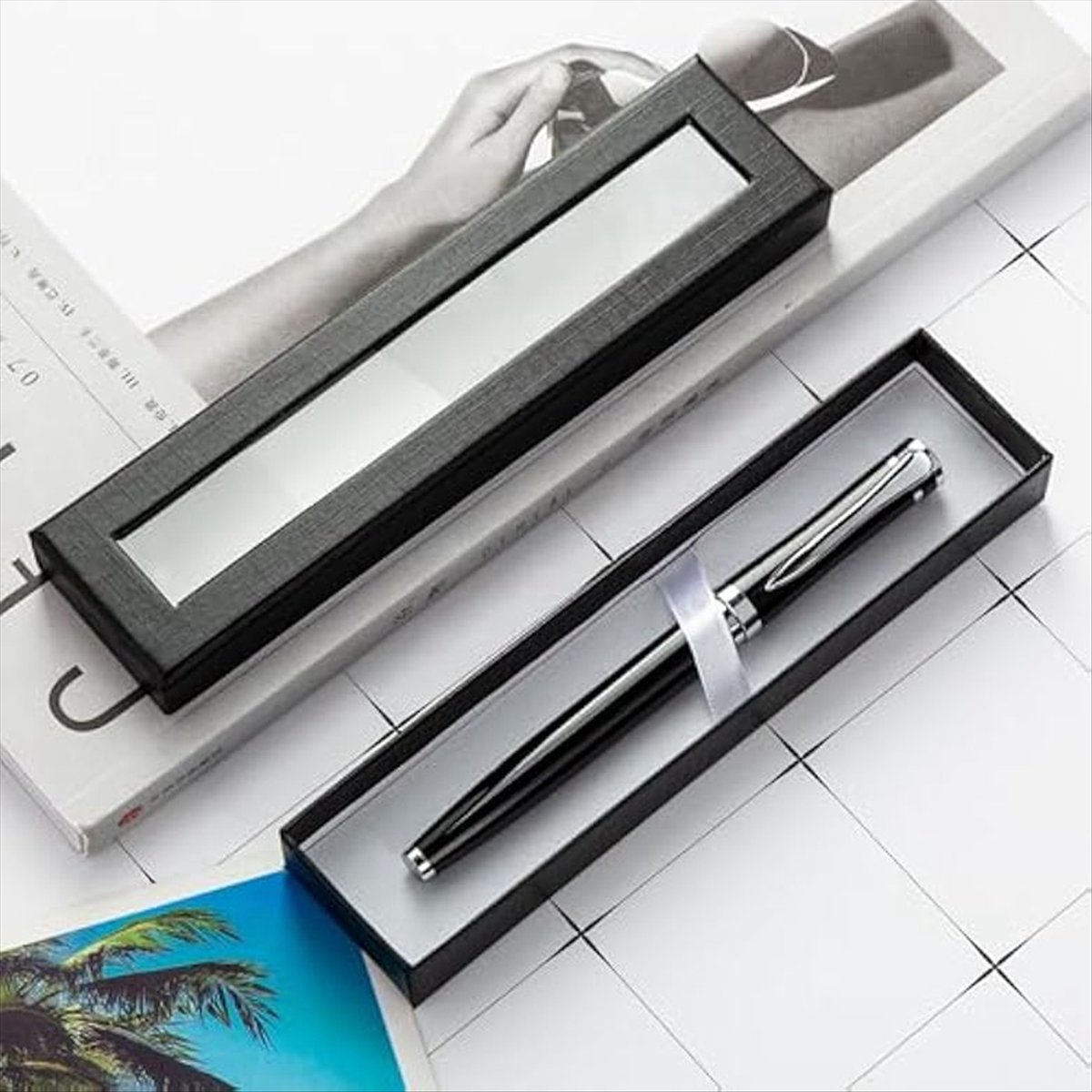 REST 10Pcs Empty Pen Gift Box  - مراجعة Pen Rest Single وسعره