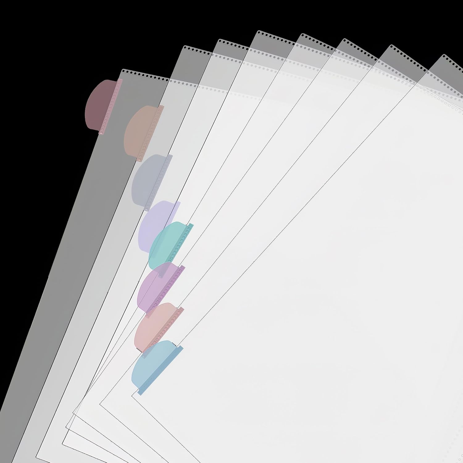 A4 Clear Sheet Protectors with - مراجعة Tab Divider A4 وسعره
