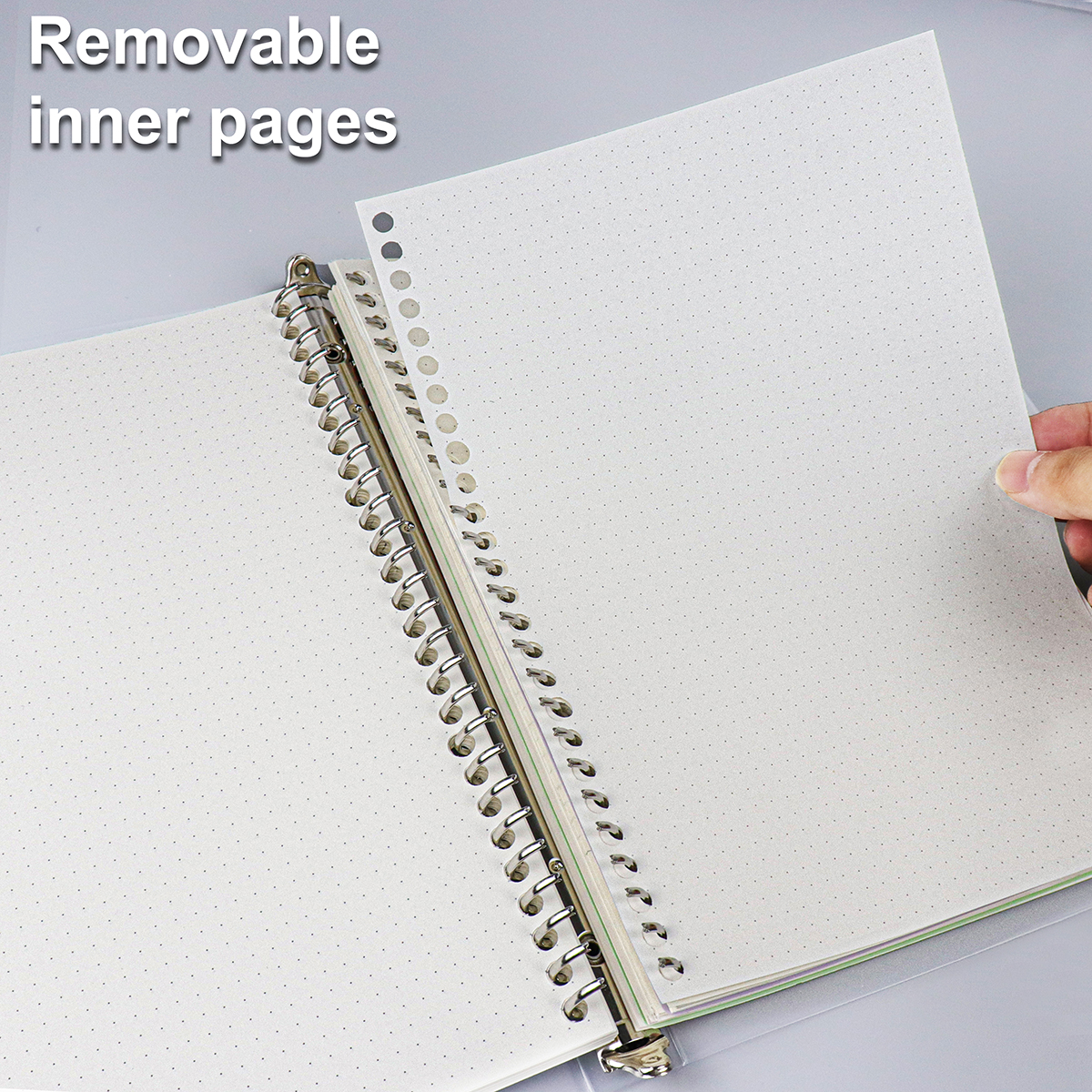A4/B5/A5 Loose Leaf Refill Bin - مراجعة Binder A4 Lever وسعره