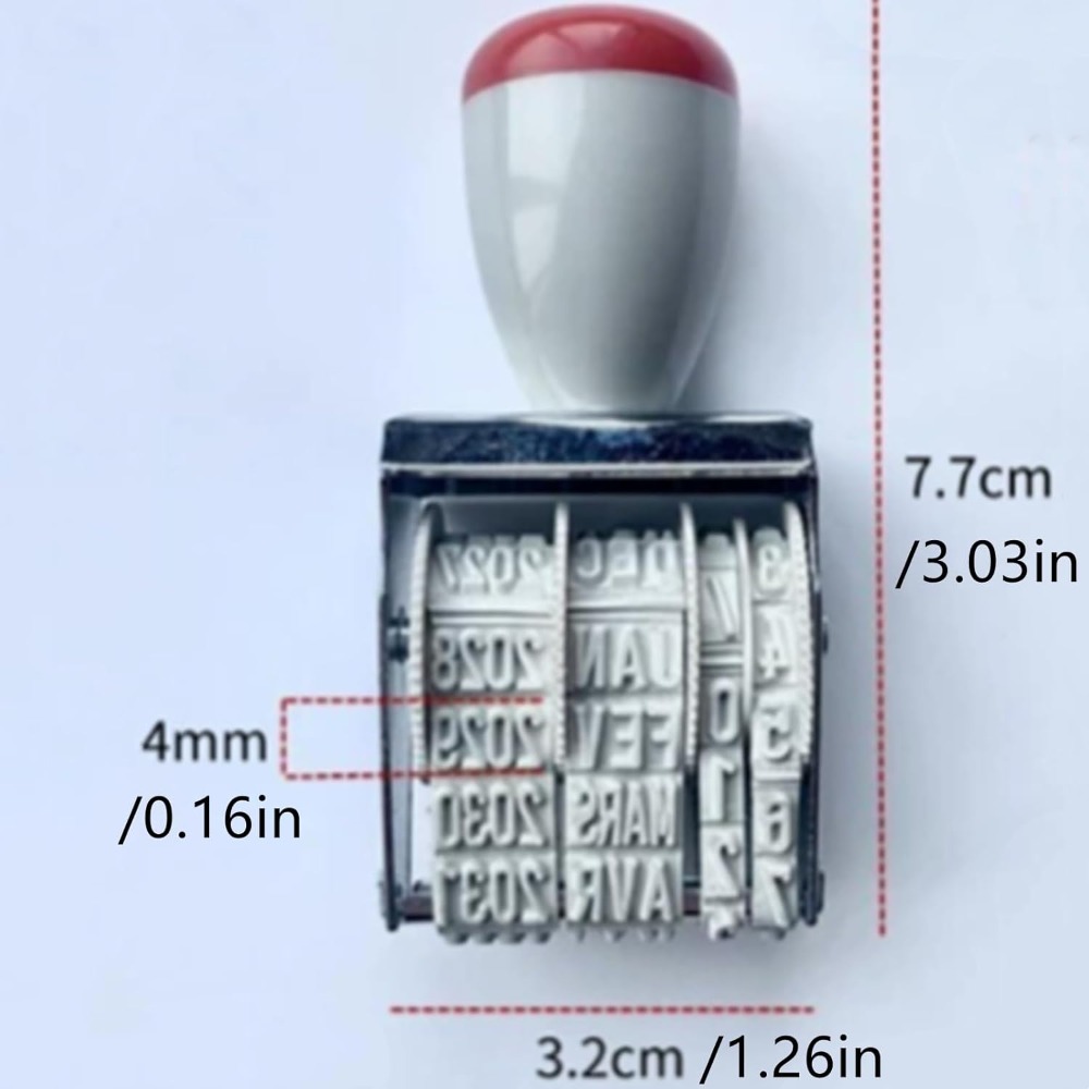 DIY Rotating Date & Number Rol - مراجعة Rubber Date Stamp وسعره