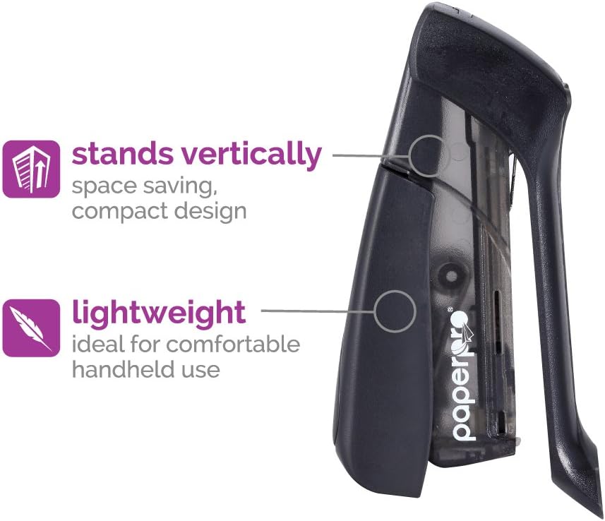 Compact Desktop Stapler, One F - مراجعة Stapler Half Strip وسعره