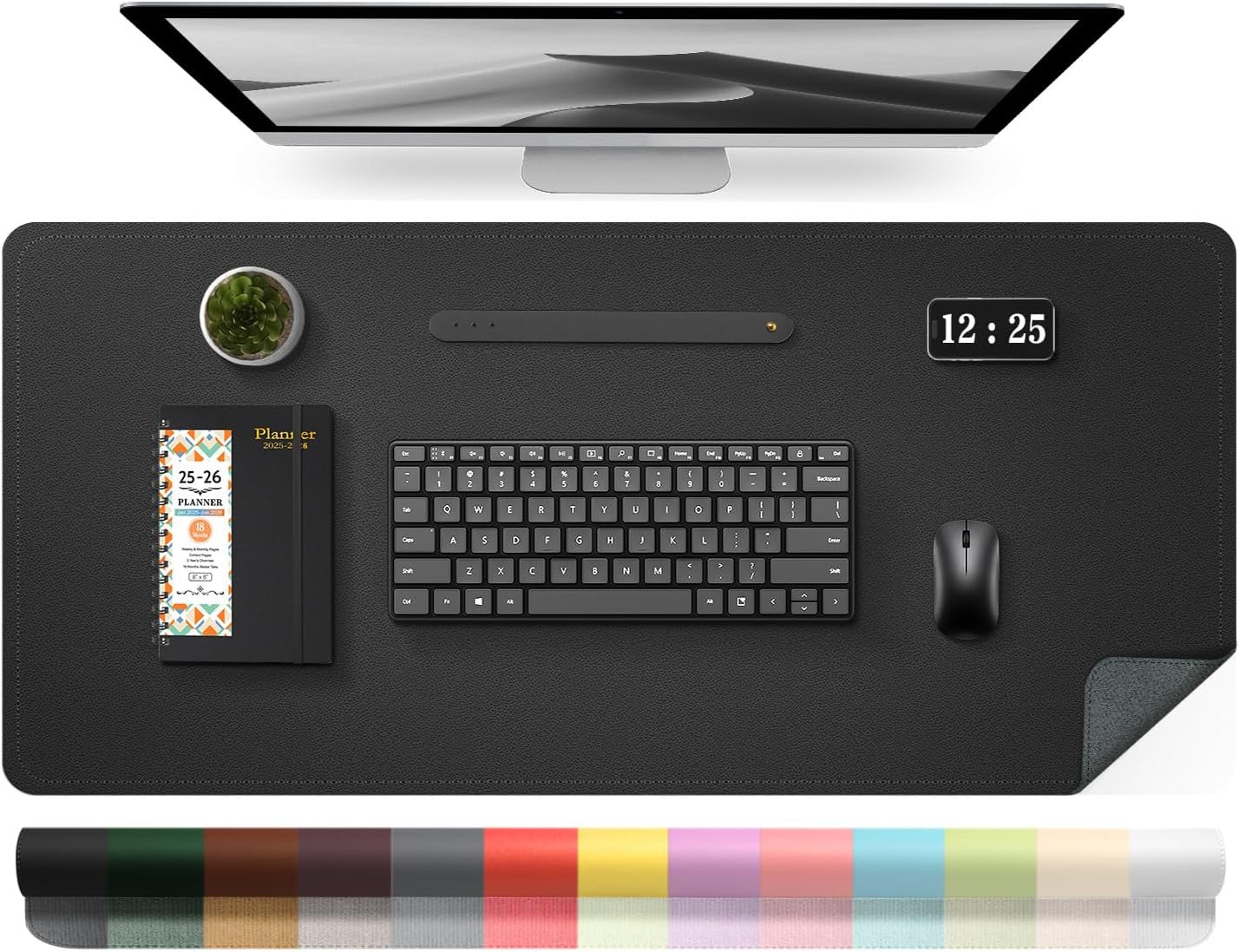 Large Leather Desk Pad Protect - مراجعة Leather Desk Pad وسعره