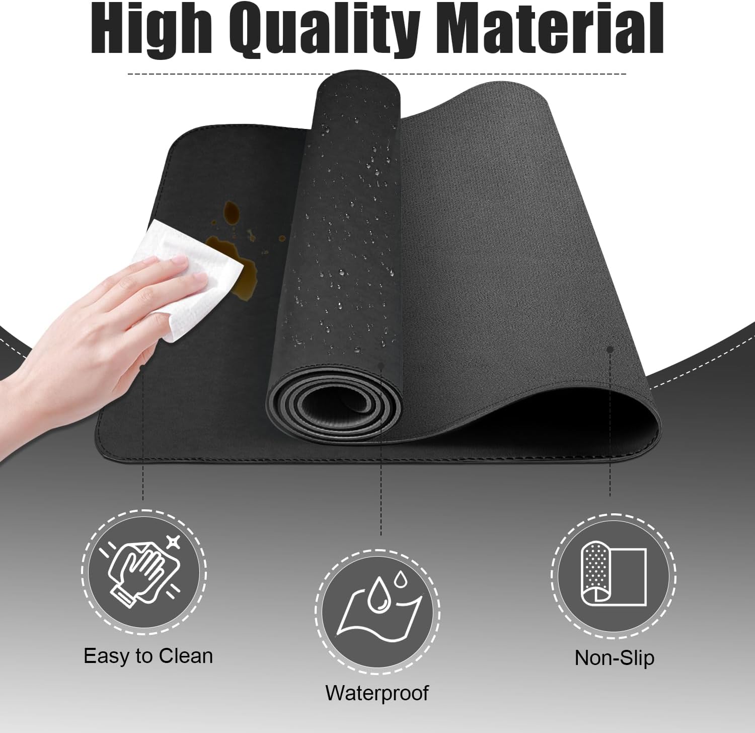 Large Leather Desk Pad Protect - مراجعة Leather Desk Pad وسعره