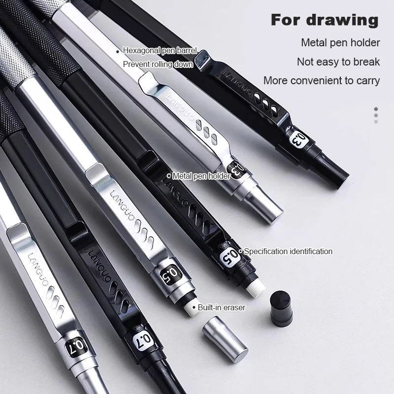 Low Center of Gravity Metal Me - مراجعة Mechanical Pencil 0.3 وسعره