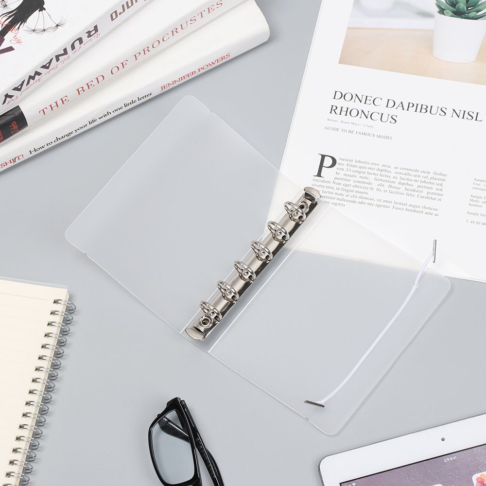 Matte Transparent A4/B5/A5/A6/ - مراجعة Binder A4 Lever وسعره