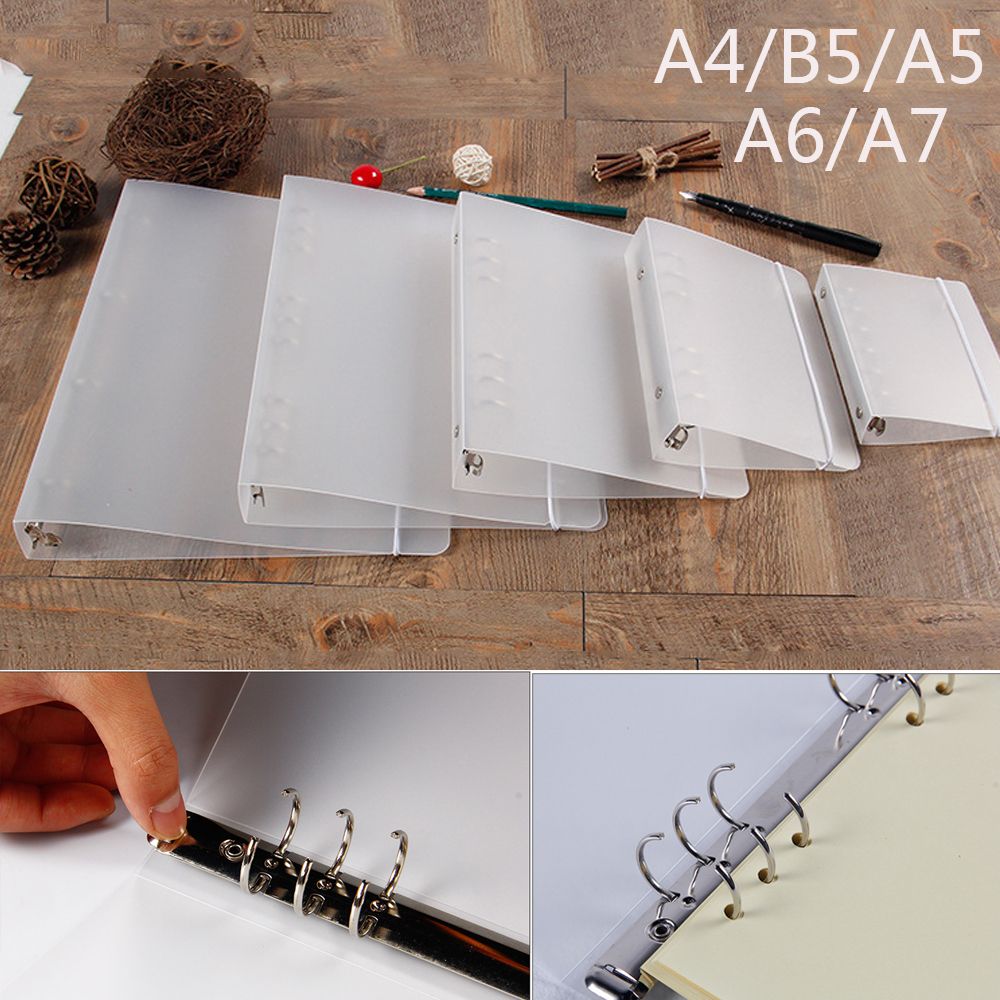 Matte Transparent A4/B5/A5/A6/ - مراجعة Binder A4 Lever وسعره