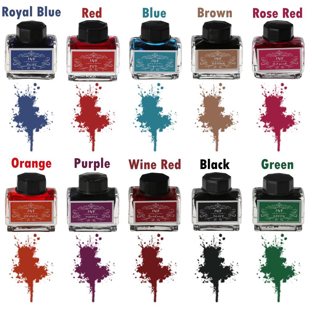 Carbon-free Ink For Fountain P - مراجعة Fountain Pen Bottled Ink وسعره