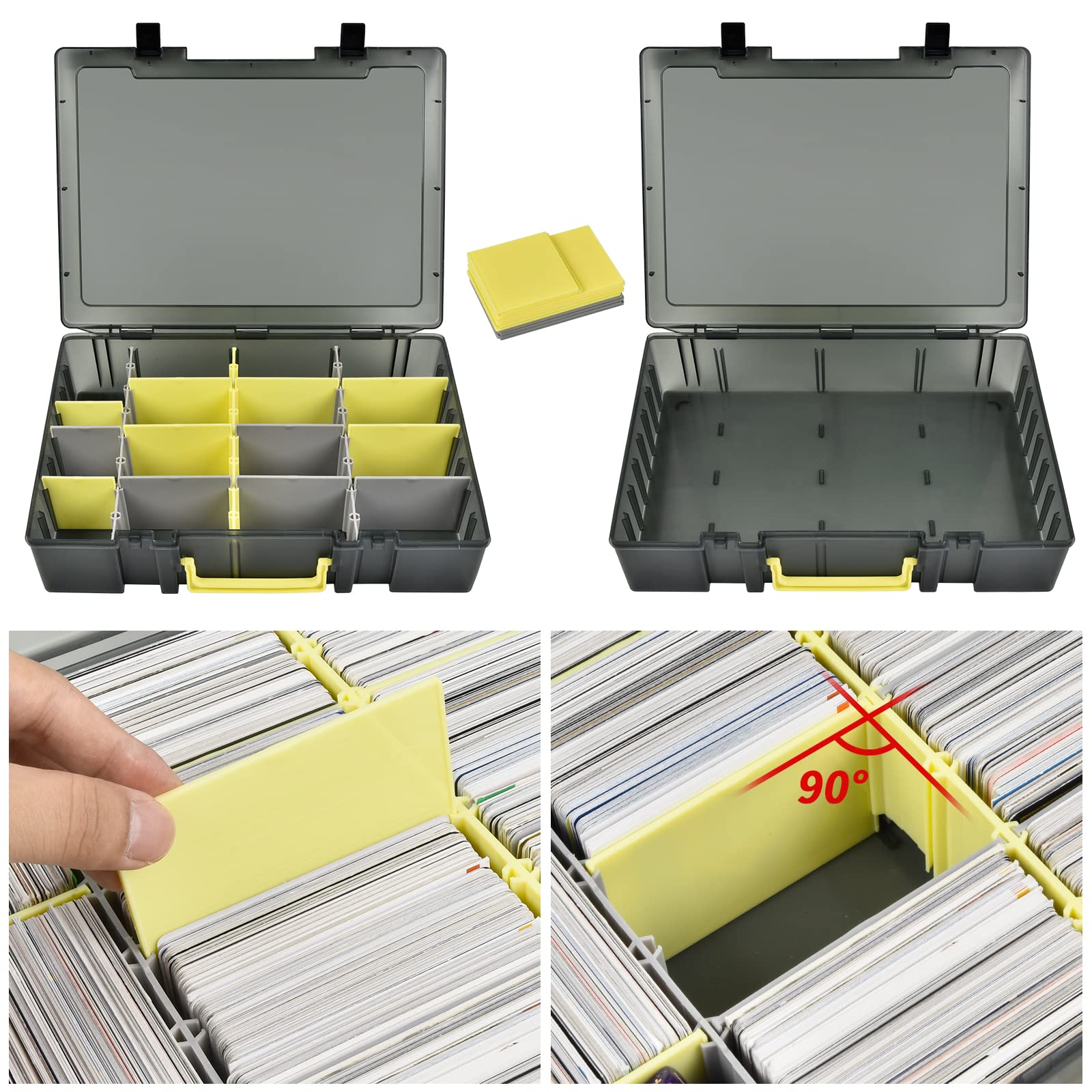 Trading Card Storage Box, 2300 - مراجعة Card Index Box وسعره