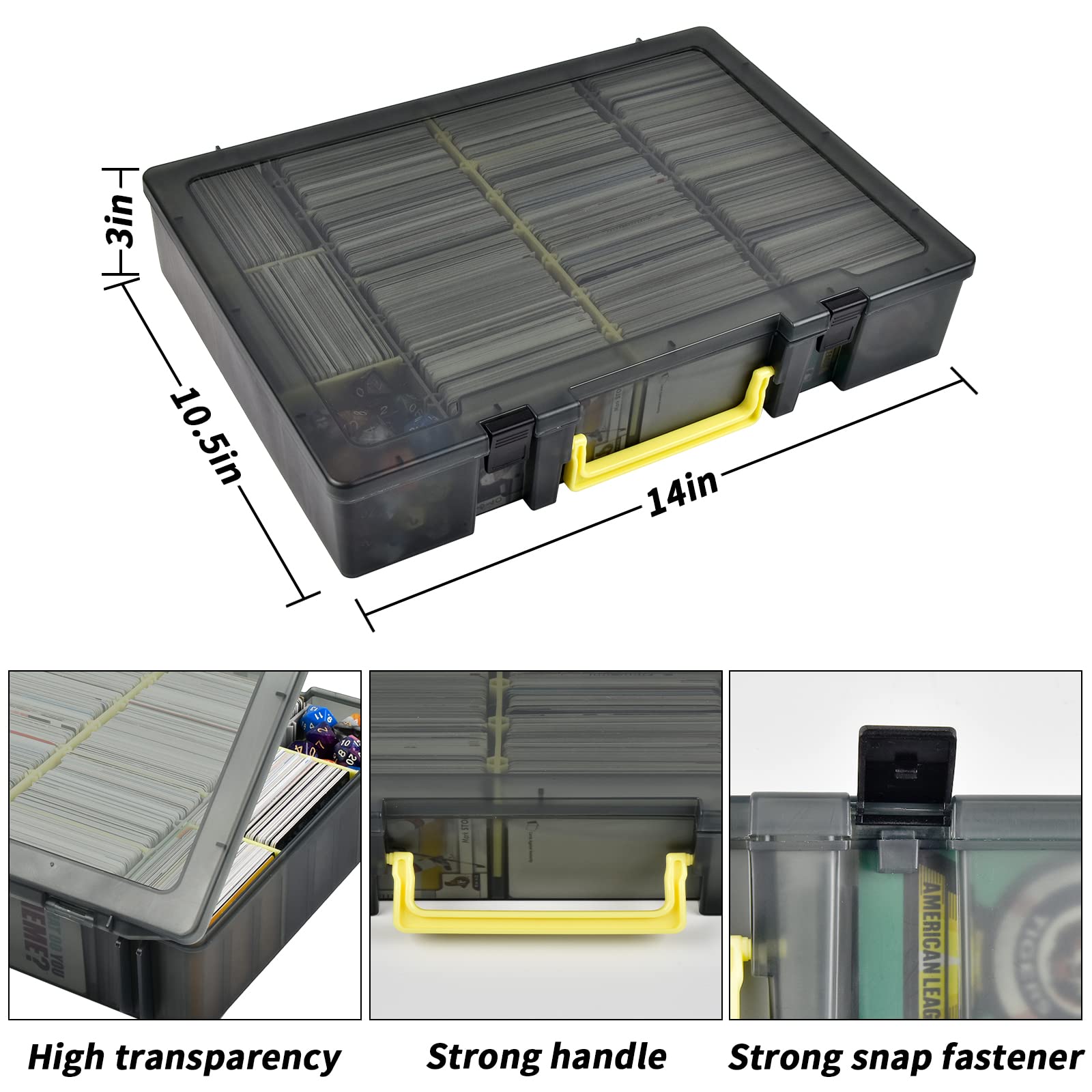 Trading Card Storage Box, 2300 - مراجعة Card Index Box وسعره