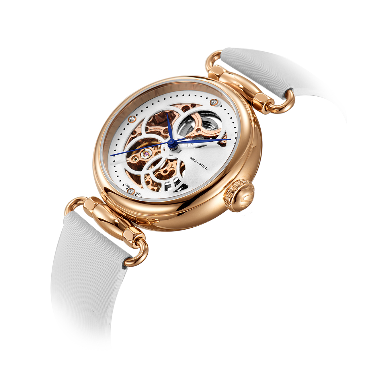 Seagull Openwork Dial Mechanic - مراجعة Paper Weight Crystal وسعره
