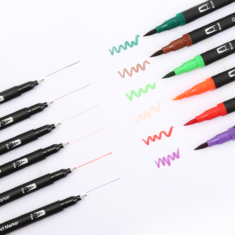 12 Colors Artist Coloring Mark - مراجعة Correction Pen Fine وسعره