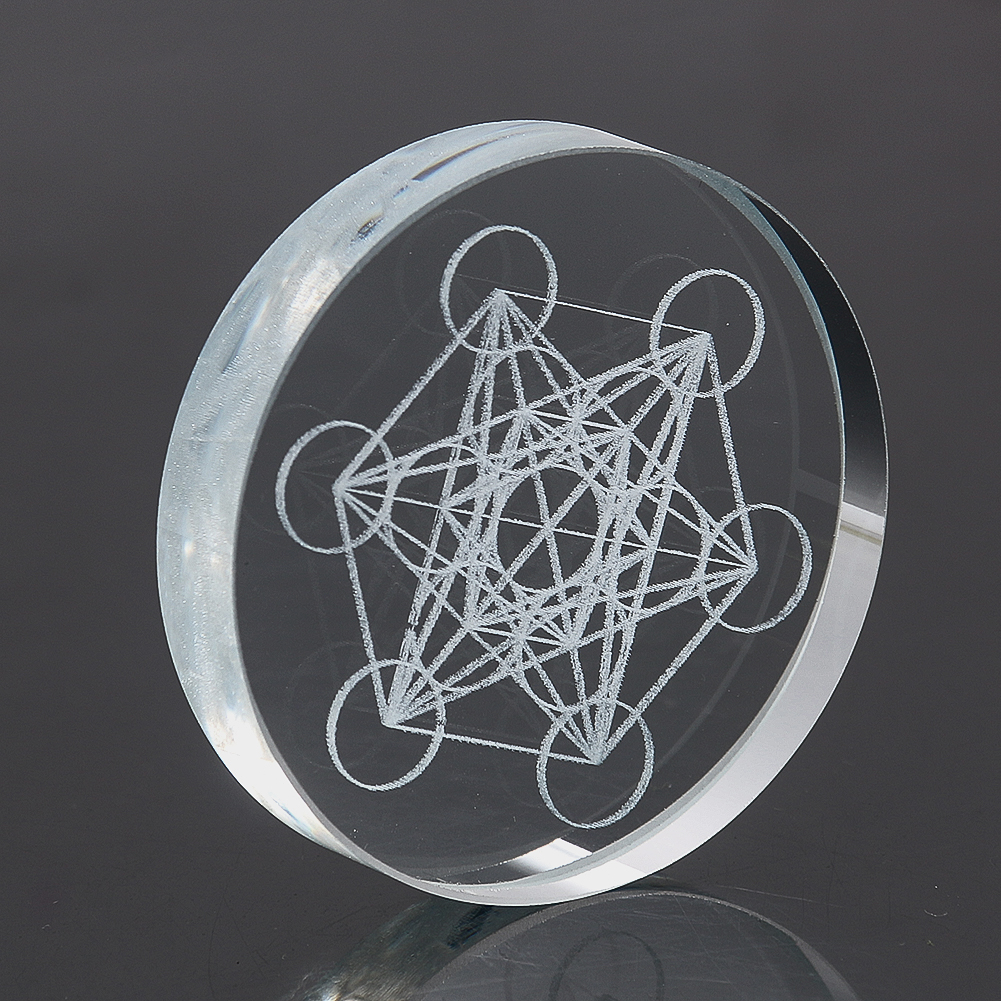 Metatron Cube Crystal Display  - مراجعة Paper Weight Crystal وسعره
