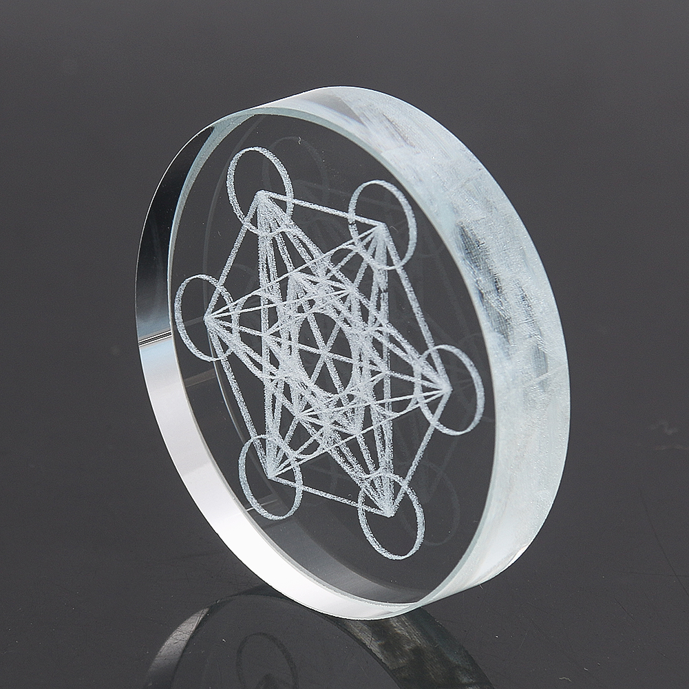 Metatron Cube Crystal Display  - مراجعة Paper Weight Crystal وسعره