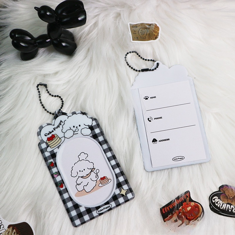 Cute 3 Inch Cartoon Dog Polaro - مراجعة Index Card Holder وسعره