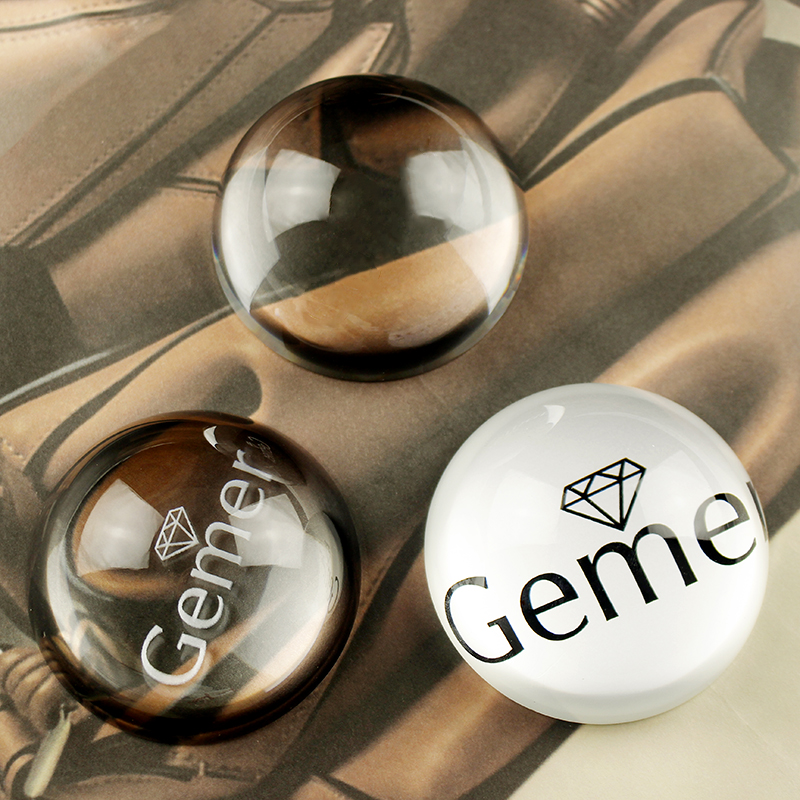 Custom Crystal Hemisphere Glas - مراجعة Paper Weight Crystal وسعره