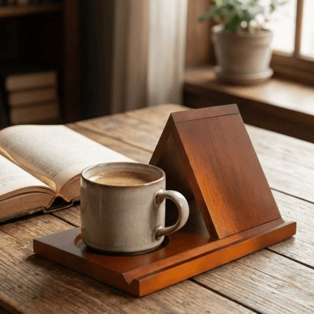 Minimalist 2 in 1 Triangle Woo - مراجعة Magazine Holder Rack وسعره