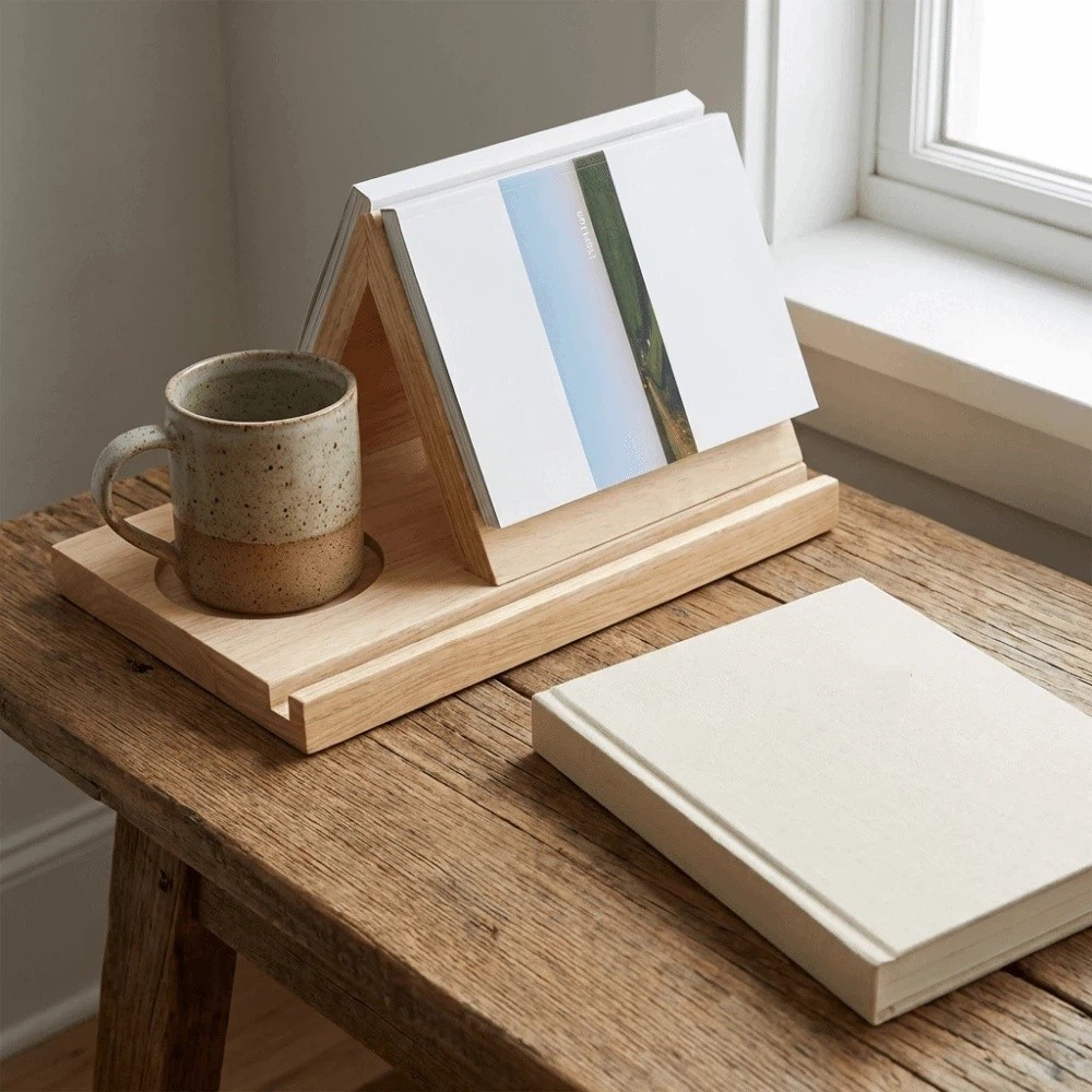 Minimalist 2 in 1 Triangle Woo - مراجعة Magazine Holder Rack وسعره