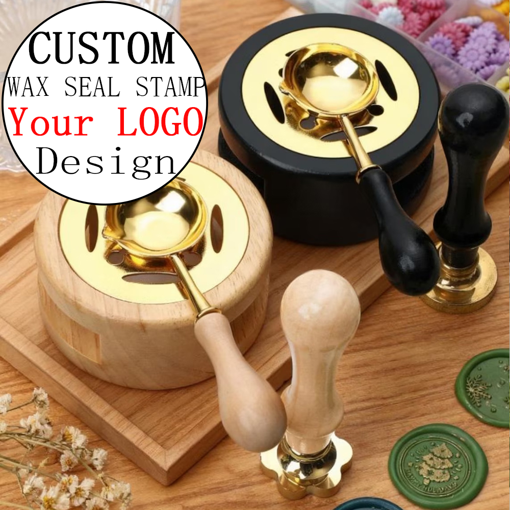 Personalized Wax Seal Stamp Ki - مراجعة Wax Seal Stamp Set وسعره