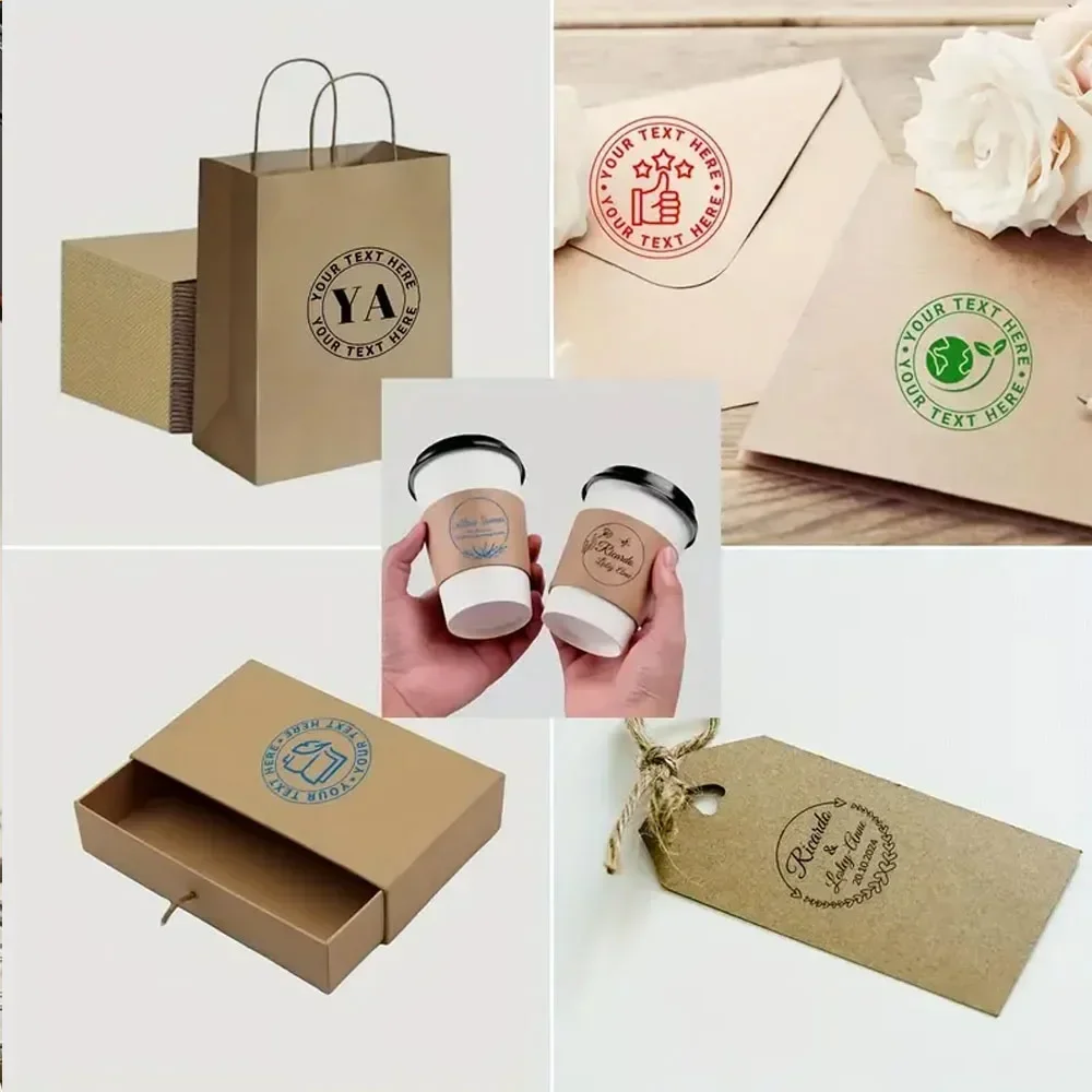 Custom Stamp Personalized Self - مراجعة Rubber Date Stamp وسعره