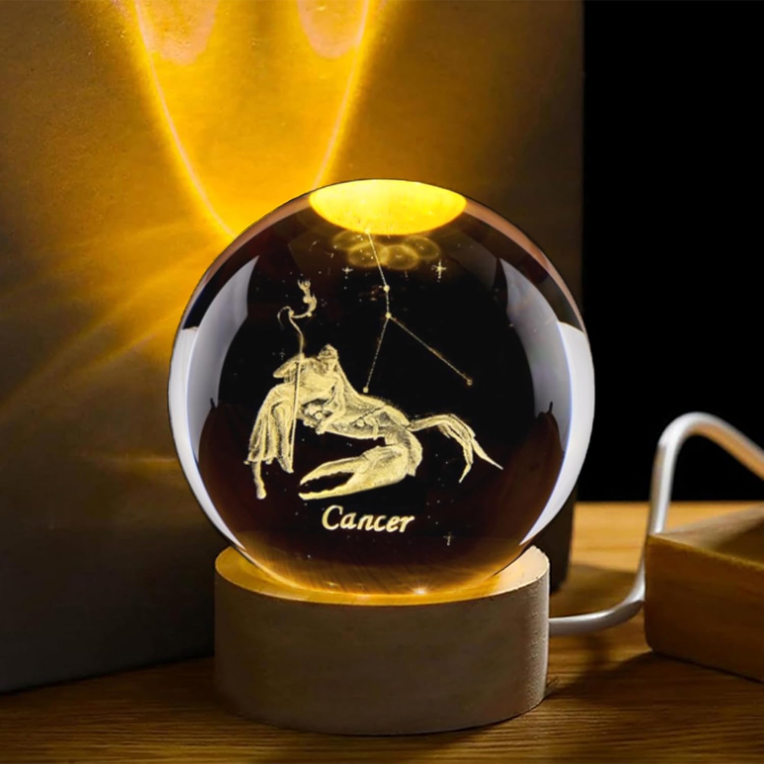 3D Cancer Constellation Crysta - مراجعة Paper Weight Crystal وسعره
