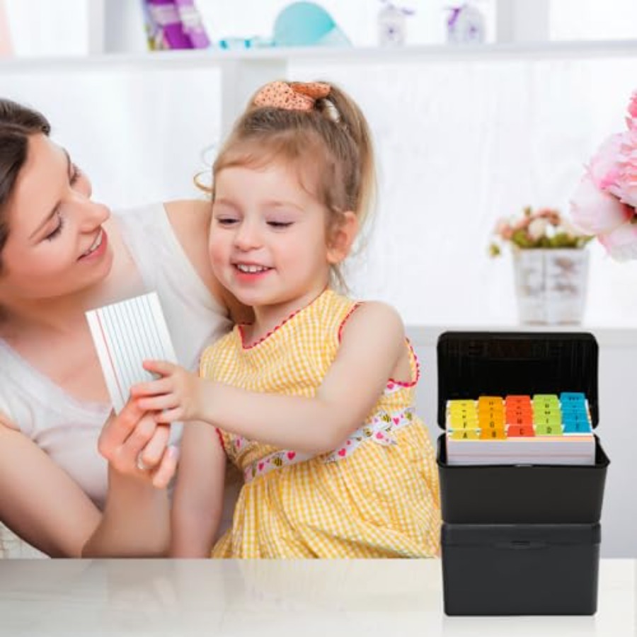 3x5 Index Card Holder with 100 - مراجعة Index Card Holder وسعره