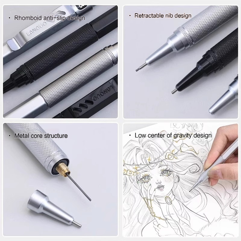 Languo Automatic Mechanical Pe - مراجعة Mechanical Pencil 0.3 وسعره