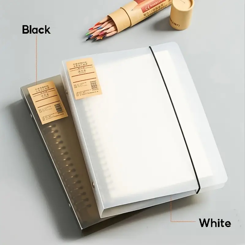 A5/B5/A4 Binder Notebooks Loos - مراجعة Binder A4 Lever وسعره