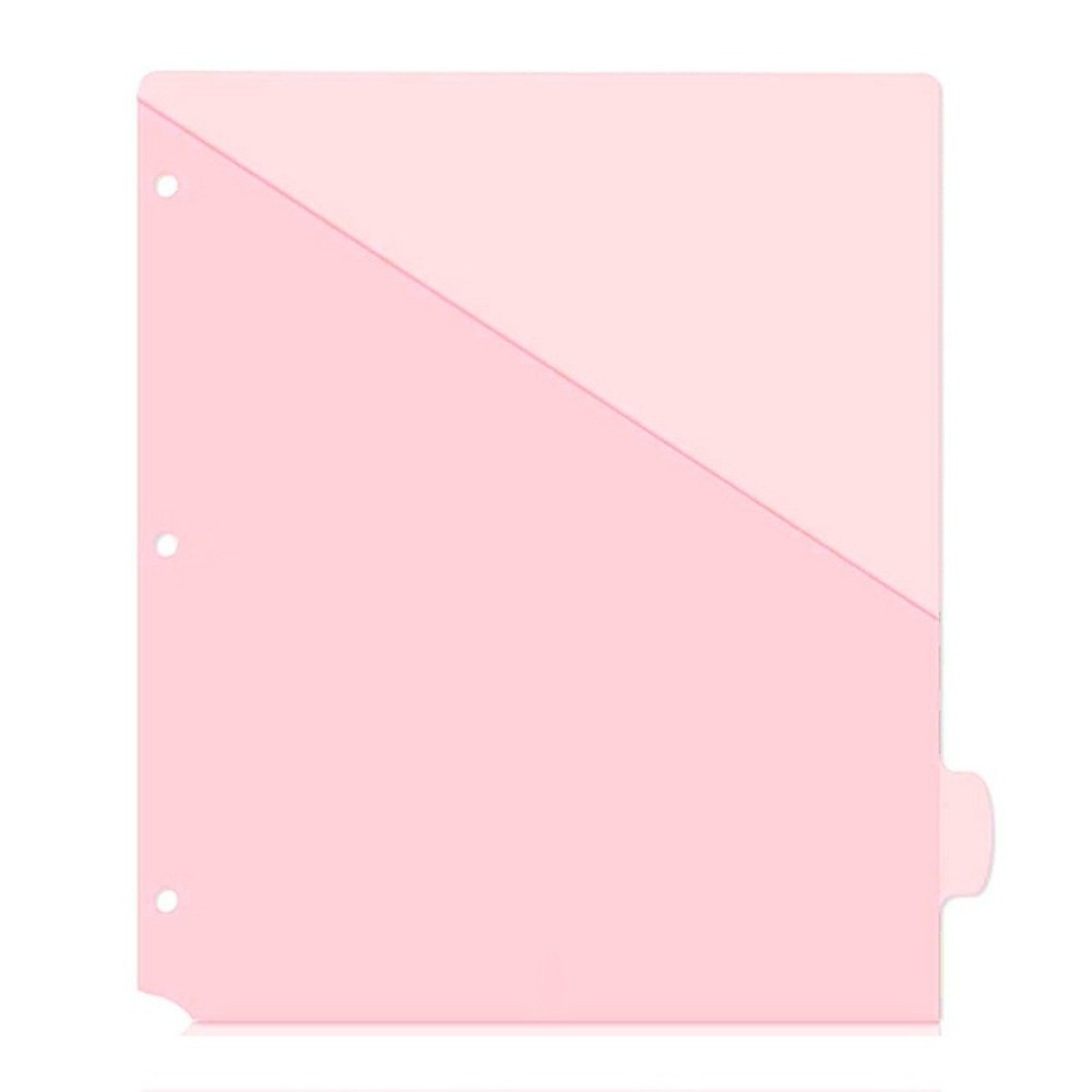 8 pcs A4 Pastel Binder Divider - مراجعة Tab Divider A4 وسعره