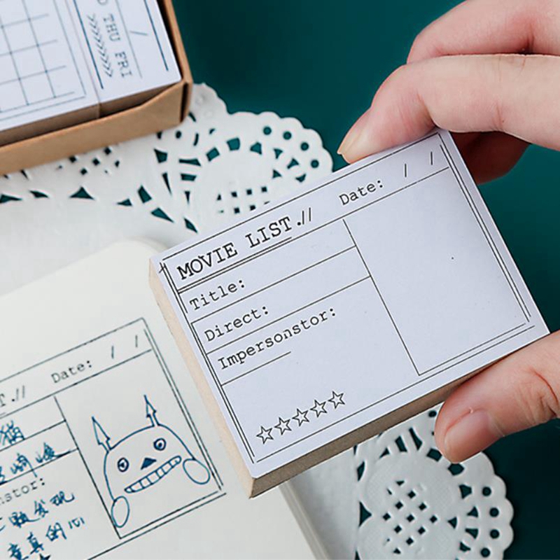 Daily Time Mark Calendar Agend - مراجعة Rubber Date Stamp وسعره