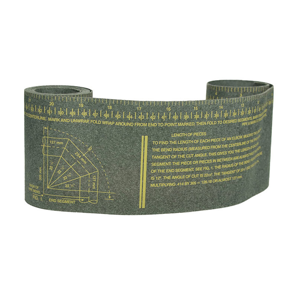 Pipe Measuring Tool Wrap Aroun - مراجعة Tape Dispenser Weighted وسعره