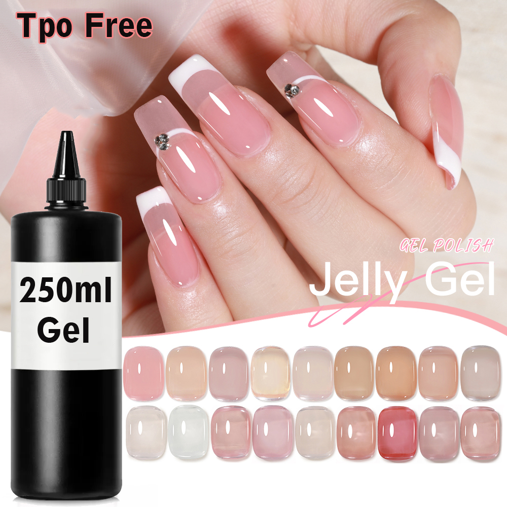 250ml Milky White Jelly Pink G - مراجعة Gel Refill Pack وسعره