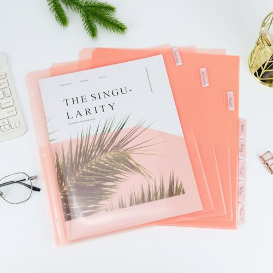Binder Dividers with Pockets 8 - مراجعة Tab Divider A4 وسعره