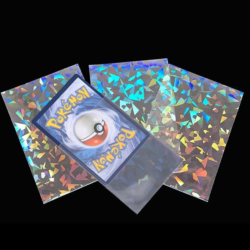 50pcs Soft Trading Laser Card  - مراجعة Card Index Box وسعره