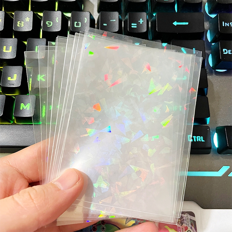 50pcs Soft Trading Laser Card  - مراجعة Card Index Box وسعره