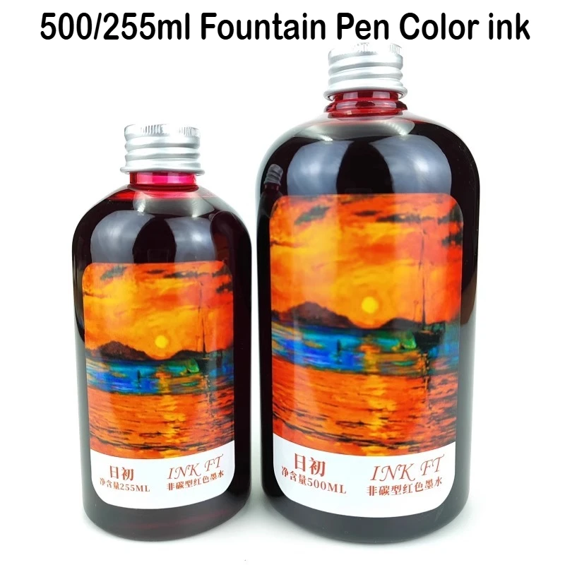 500ml/255/50ml 24 Colors Bottl - مراجعة Fountain Pen Bottled Ink وسعره