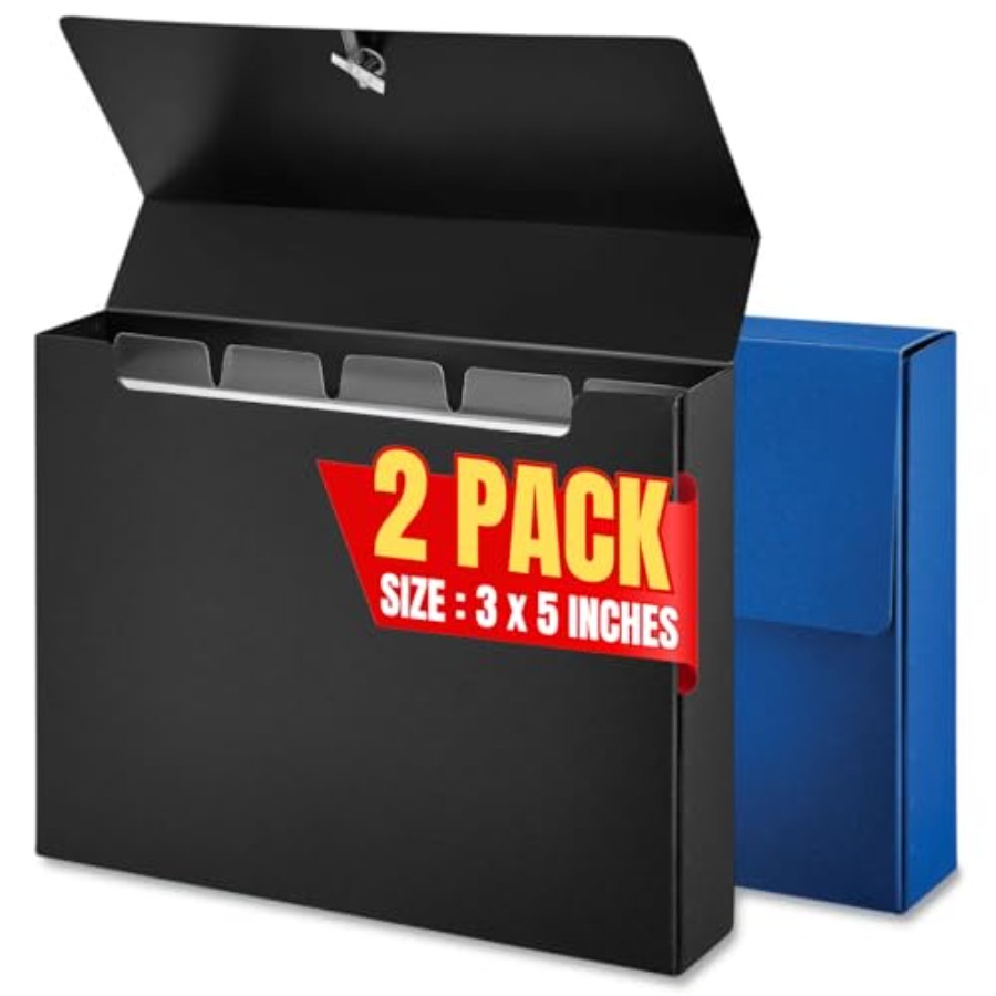 Index Card Box 3x5, Index Card - مراجعة Card Index Box وسعره