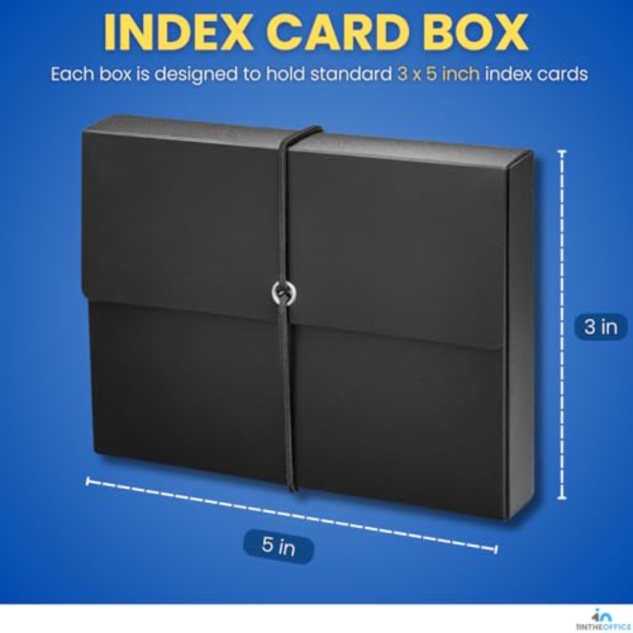 Index Card Box 3x5, Index Card - مراجعة Card Index Box وسعره