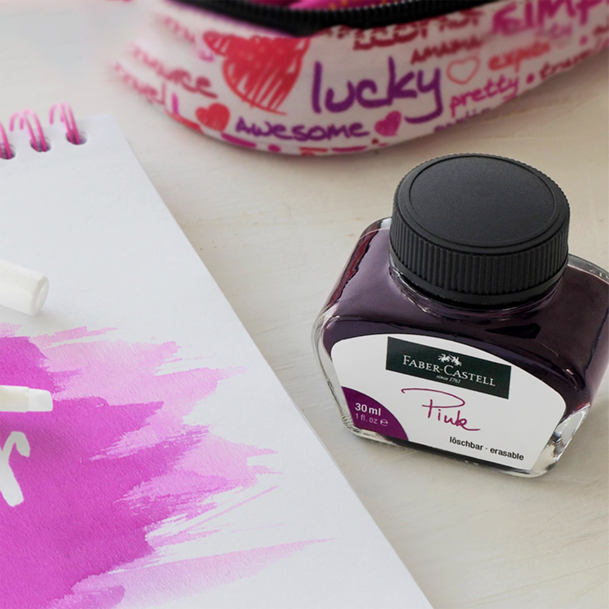 Faber-Castell 30/62.5ML Ink Re - مراجعة Fountain Pen Bottled Ink وسعره
